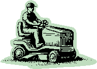 clipart mowing